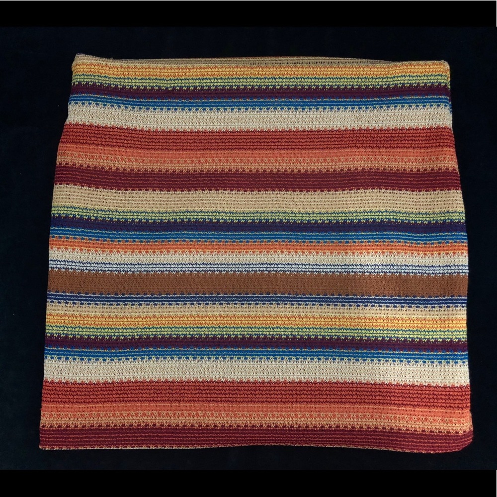 Colorful mini skirt